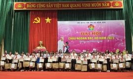 Miza Nghi Sơn tặng quà tuyên dương học sinh xuất sắc tại Đại Hội Cháu Ngoan Bác Hồ Thị xã Nghi Sơn Năm 2023