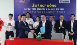 LỄ KÝ KẾT HỢP ĐỒNG LẮP ĐẶT TRỌN GÓI DỰ ÁN MIZA NGHI SƠN PM5